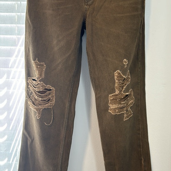 🎉HP🎉 We The Free Lasso High Rise brown jean size 28 NWT - Picture 3 of 8